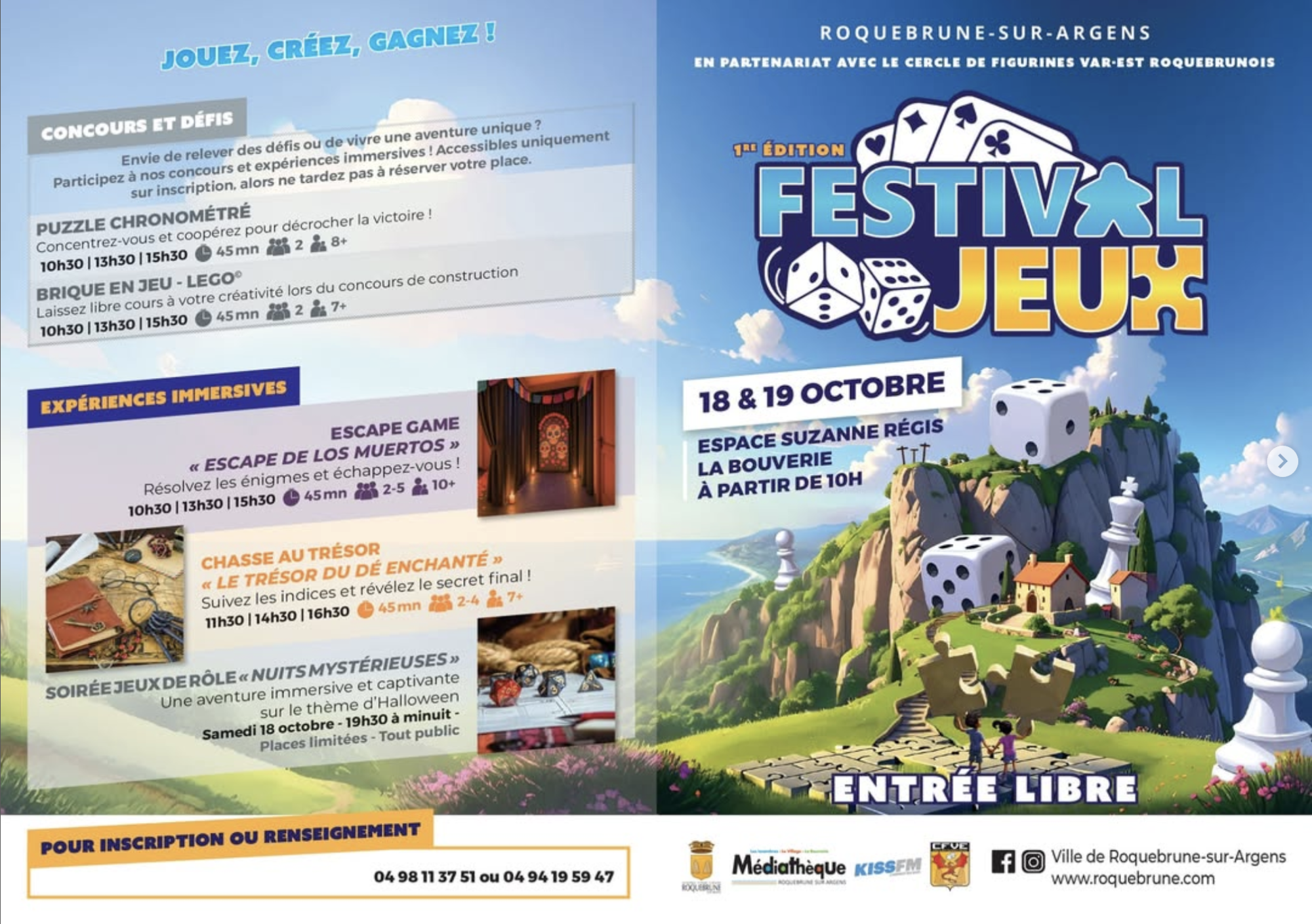 Festival des Jeux Roquebrune sur Argens