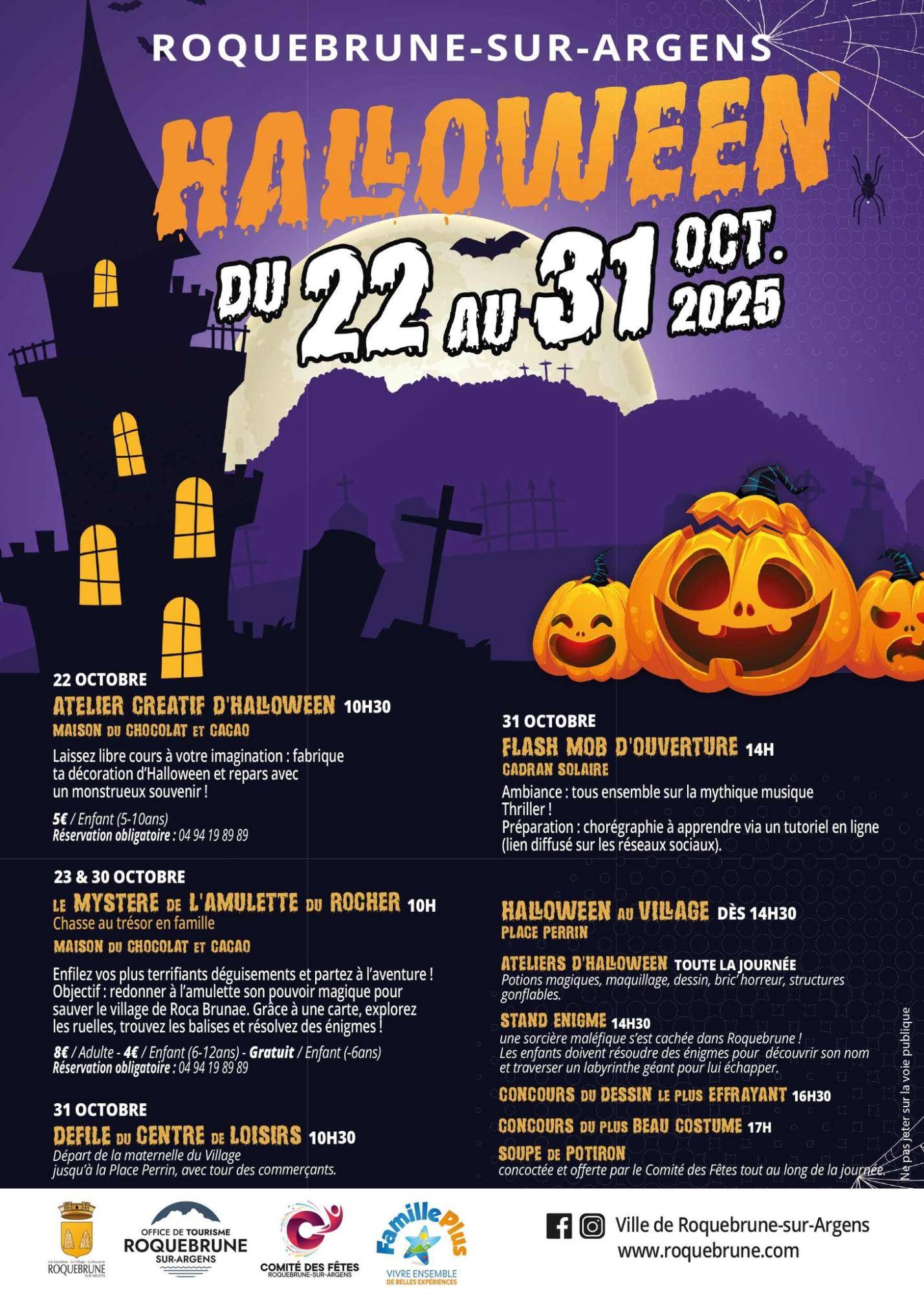 Halloween 2025 Roquebrune-sur-Argens